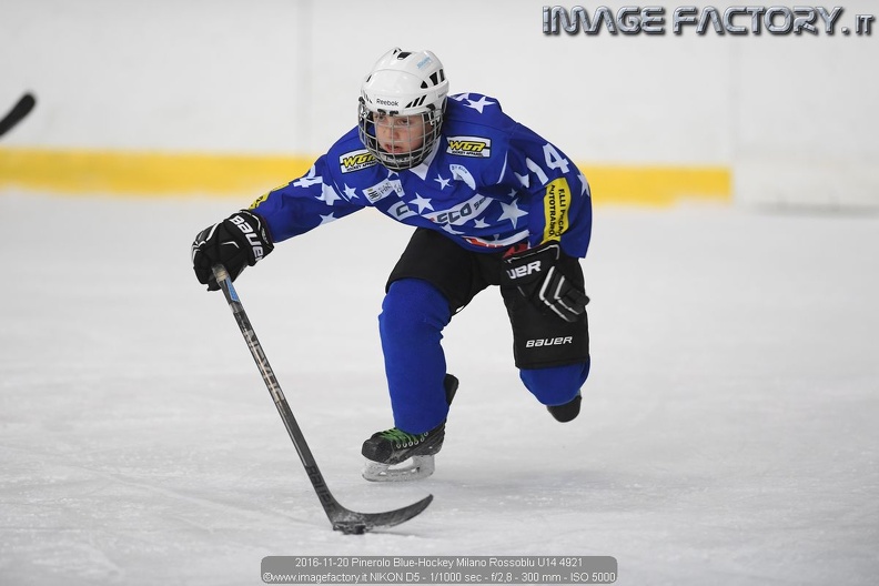 2016-11-20 Pinerolo Blue-Hockey Milano Rossoblu U14 4921.jpg